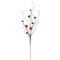 Medium Red Green White Jingle Bell Star Pick for Christmas Floral Arrangement